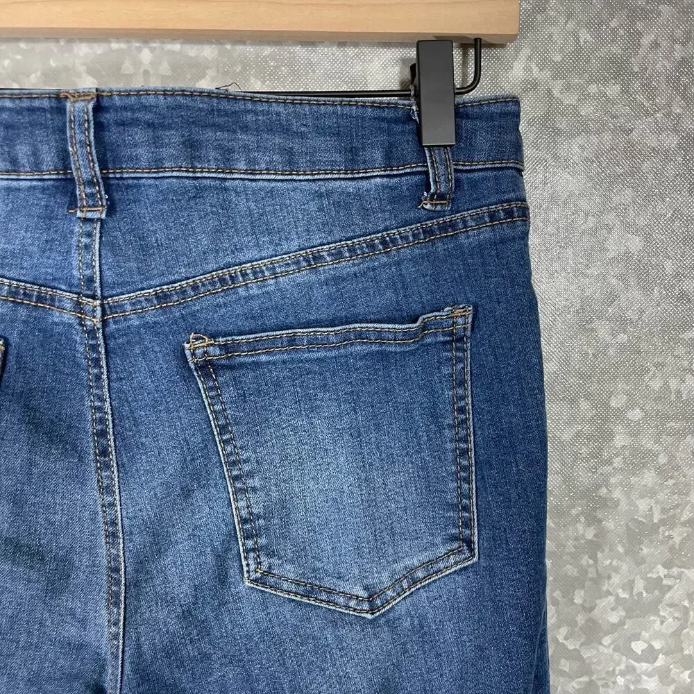 Ci Sono Medium Wash Mid Rise Skinny Jeans - Size 9/29 - The Basics Collection